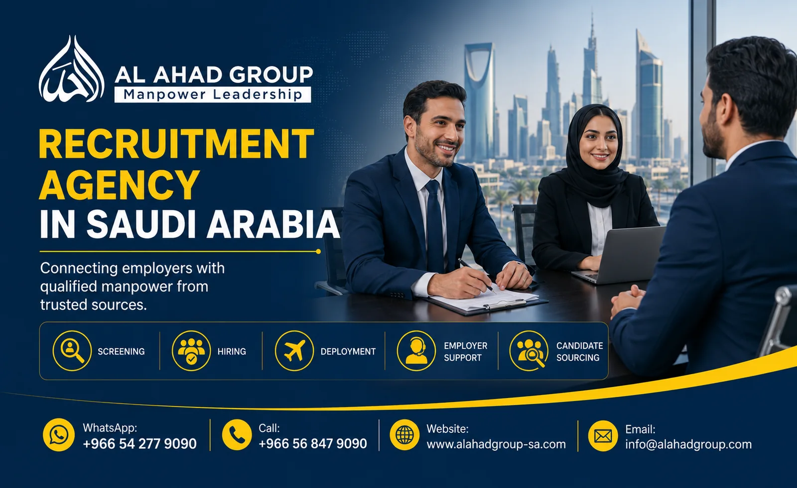 AL AHAD GROUP agriculture and logistics workers team supporting farms, harvest operations, food plants, packing lines, cold stores and regional warehouses in Hail
